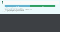 Desktop Screenshot of crypticadventures.com